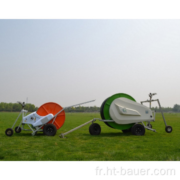 Machine d&#39;irrigation de bobine de tuyau de tambour pour la ferme